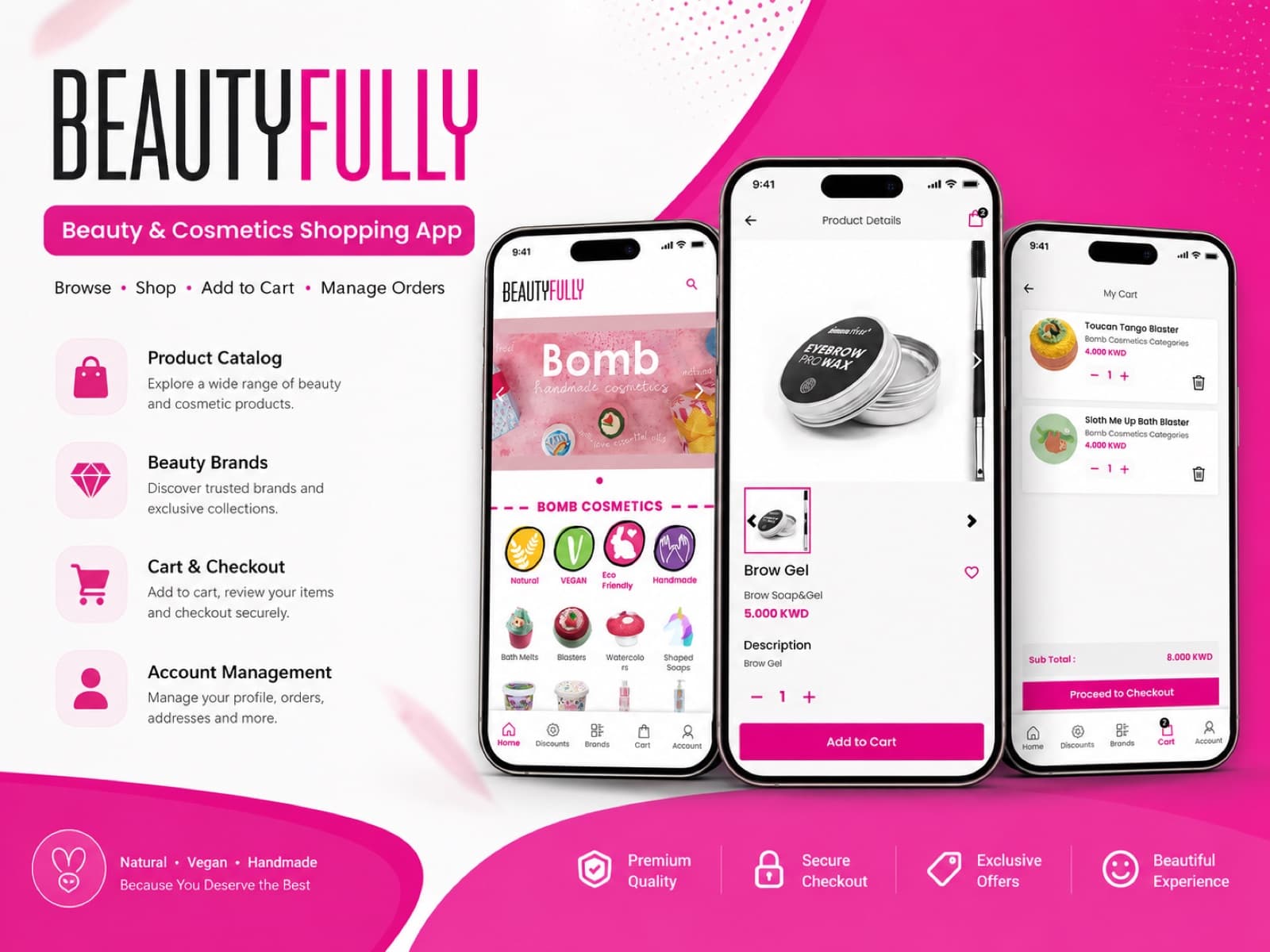 BeautyFully app showcase